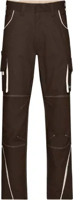 Produktbild von Workwear Pants - COLOR - brown/stone, Gr. 25