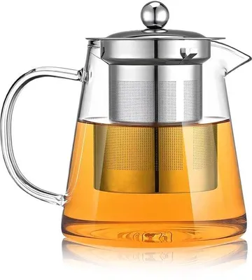 Obrázok produktu pre Sklenená čajová kanvica 450 ml, prémiová kvalita