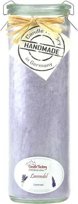 Produktbild von Candle Factory Big Jumbo Lavendel Duftkerze Dekokerze 306-042