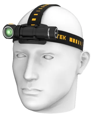 Produktbild von Armytek Wizard C2 WG Taschenlampe / Stirnlampe - Licht kalt-weiß/grün