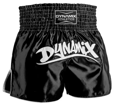 Produktbild von Dynamix Athletics Muay Thai Shorts Vintage - Schwarz(XL)