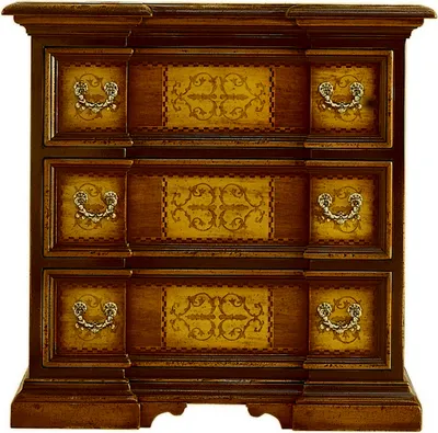 Immagine prodotto di Italienische Möbel Braun Klassische Kommode Schrank Holz Schränke Möbel Konsolen