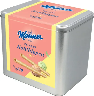 Produktbild von Manner Feinste Hohlhippen 210 Stück 850g