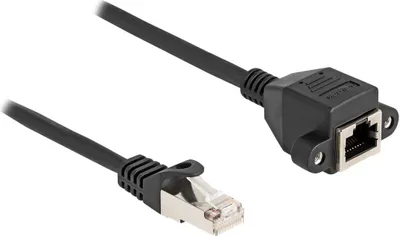 Obrázok produktu pre DELOCK RJ50 Verlängerungskabel Stecker zu Buchse S/FTP 0,25m