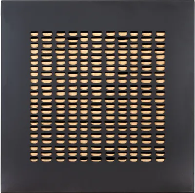 Produktbild von Casablanca by Gilde Wandrelief quadratisch Torus schwarz H. 80 cm, 84316