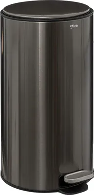 Obrázek produktu pro Úzký odpadkový koš do kuchyně DELTA, tíché zavírání, 30 l