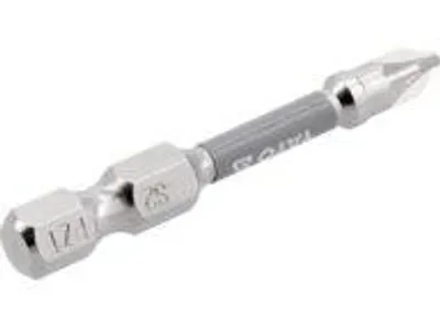 Obrázok produktu pre Bitové nástavce PZ1 1/4" x 50 mm, 2 ks, oceľ S2, poniklované