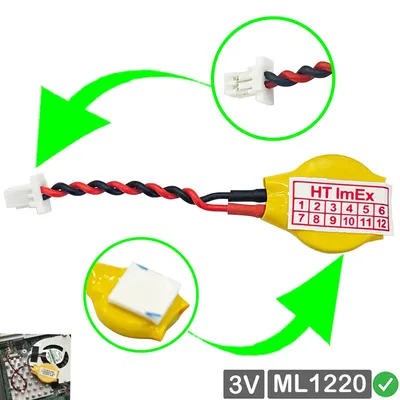 Produktbild von Bios Cmos Batterie wiederaufladbar rechargeable für Fujitsu Siemens Amilo Li3710