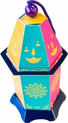 Produktbild von Diwali LED Laterne 7cm x 13cm
