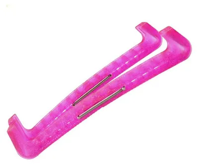 Produktbild von Schlittschuh-Schutzhüllen Handtuch-Geschenk-Set Eiskunstlauf-Abdeckungen Rose S-L