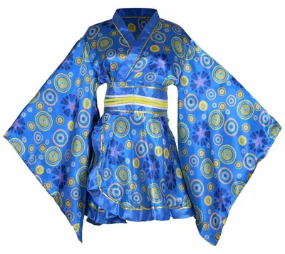 Produktbild von y, kurzes Kimono-Kostüm für Damen – Japanisches Ge-Yukata-Muster, Kleid