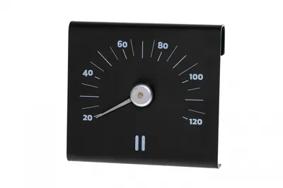 Produktbild von Rento Sauna Thermometer aluminium BRAUN