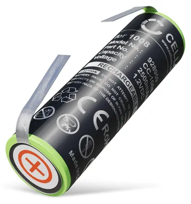Immagine prodotto di subtel 1x Batteria per Rasoi & Tagliacapelli compatibile con Braun 6518,3710,5316,6550 – (2500mAh, 1.2V)