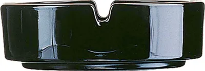 Produktbild von Ascher schwarz 10,7cm stapelbar - 6 Stück
