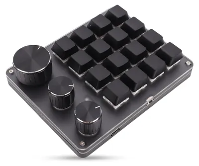 Image de Clavier mécanique avec 16 touches et pavé de macros programmable