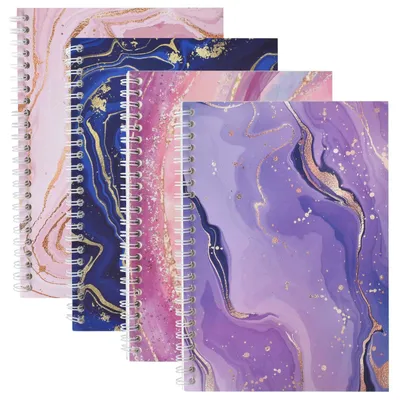 4er-Set Stickeralbum A5, 64 Seiten, scrapbooking, weiß