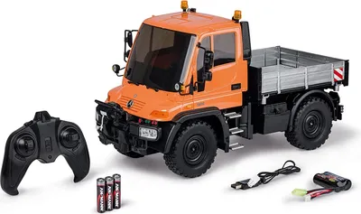 Produktbild von Carson 1:12 MB Unimog U300 orange 2.4G 100%RTR