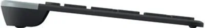 Zdjęcie produktu dla Logitech Slim MK470, Pełnowymiarowy (100%), Bezprzewodowy, RF Wireless, QWERTZ, Grafitowy, Dołączona myszka