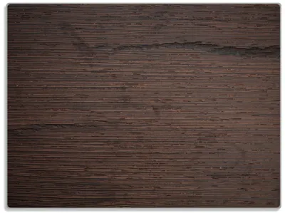 Produktbild von Wallario Glasunterlage, Schneidebrett aus Glas, Größe 30 x 40 cm, Motiv Holz-Optik Textur dunkelbraunes Holz