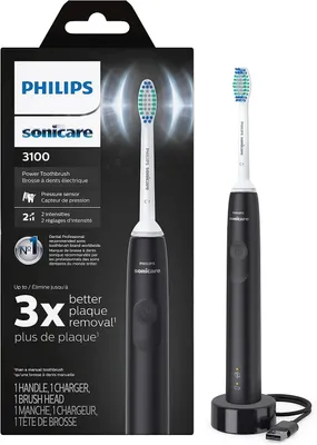 Imagen del producto de Philips HX3681/04, Para adultos, Tecnología sónica, Cuidado diario, Color , 2 minutos, 4 ciclos de 30 segundos, Funciona con batería
