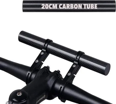 Produktbild von Famanu Lenkerverlängerung für Mountainbike, Motorrad und Scooter - Universeller Halter