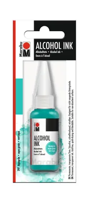 Produktbild von Marabu permanente Tinte Alcohol Ink aquagrün 20 ml