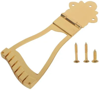 Produktbild von Metallene Gitarrenhalterung für Archtopgitarren - Gitarrenbestandteil aus hochwertigem Material