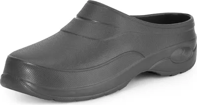 Produktbild von Ladeheid Damen und Herren leichte Eva Clogs Gartenclogs Gartenschuhe KL037(Grau, 40)