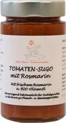 Produktbild von Tomatensugo mit frischem Rosmarin 250ml