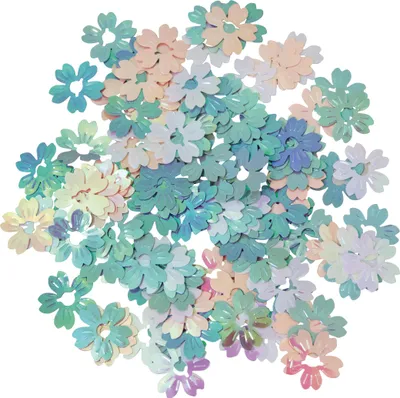 Produktbild von Pailletten Streuteile "Blüten"