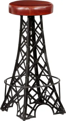Produktbild von vidaXL Barhocker 2 Stk. Echtleder