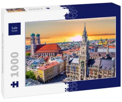 Immagine prodotto di Lais Puzzle München bei Sonnenuntergang 1000 Teile