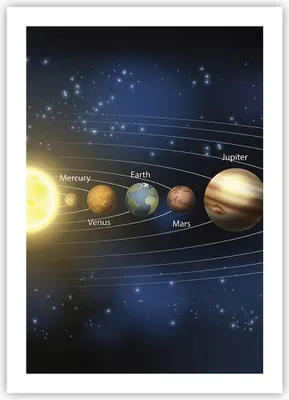 Produktbild von Poster - Poster ohne Rahmen - Kosmos Planet - 50x70 cm - Wand Bild - Wanddeko - Wandbilder - Kunstposter - Wandposter - Bilder - Kunstdruck - Wanddekoration - Wandbild - P2XPA50x70-3650