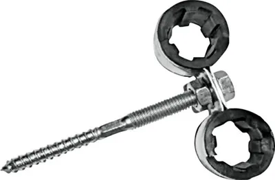 Obrázek produktu pro Dvojobjímka 2x18mm + kombi šroub