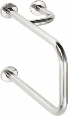 Produktbild von HANDICAP Stützgriff rechts 500mm, polierter Edelstahl