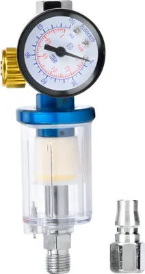 Obrázek produktu pro 1/4in regulátor přívodního tlaku vzduchu Inline oddělovač filtru vody a oleje pro stříkací pistoli