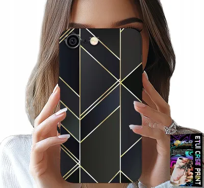 Obrázok produktu pre Puzdro Pre Iphone 6 / 6S - Zlaté Rámčeky, Elegantný Dizajn + Sklo