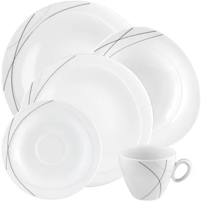 Obrázok produktu pre Seltmann Weiden 4003106947541, 6 osôb, Porcelán, Biela, 28 cm, 23 cm, 30 kusov
