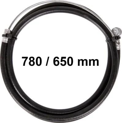 Produktbild von Bowdenzüge, für Bremse, mit 1.5mm Innenzug, 19 Drähten, Zylindernippel 7x6mm, 780/650mm
