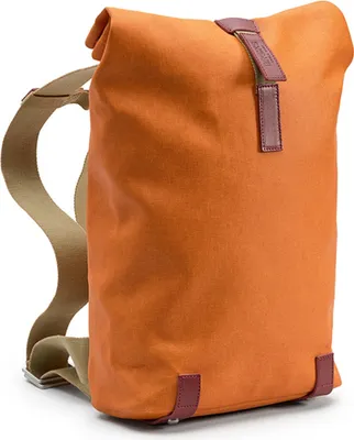 Produktbild von Brooks Pickwick Baumwolle Canvas 12L, Goosebeack / Maroon Goosebeack / Maroon