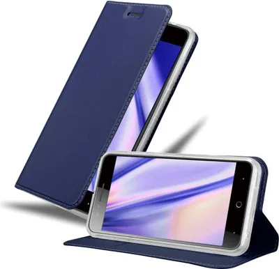 Image de Cadorabo Housse de téléphone portable pour ZTE Blade A612 Housse en bleu Cover Etui Book Case Booklet