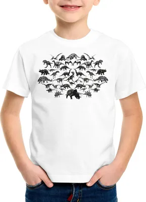 Produktbild von style3 Sheldon Monsters Kinder T-Shirt dinosaurier urzeit