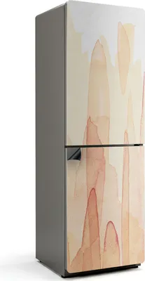 Produktbild von Abstrakte Farbspritzer – Magnetische Kühlschrank Abdeckung – Dekorfolie magnetisch Küche – Kühlschrank Magnet Deko – selbstklebende Magnettafel – Magnetfolie für Kühlschranktür – 60x180 cm