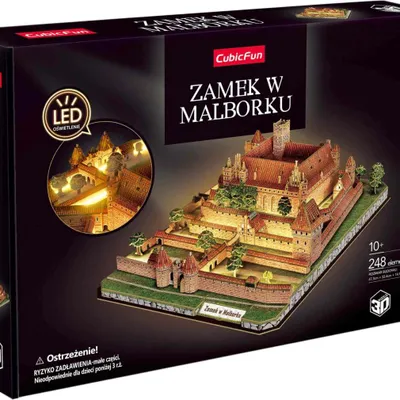 Imagen del producto de Rompecabezas 248: Castillo de Malbork - Cubic Fun