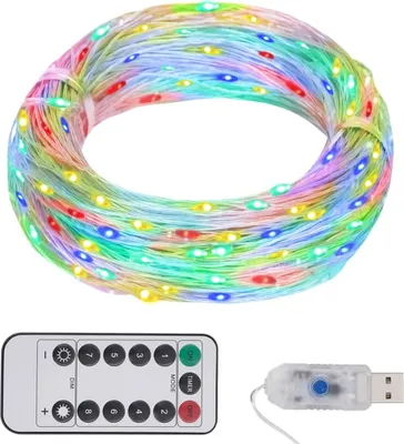 Image de Guirlande LED avec 300 LED Multicolore 30 m