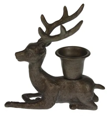 Imagen del producto de Soporte para velas "Meander", metal, 9,5 x 4,5 x 10 cm