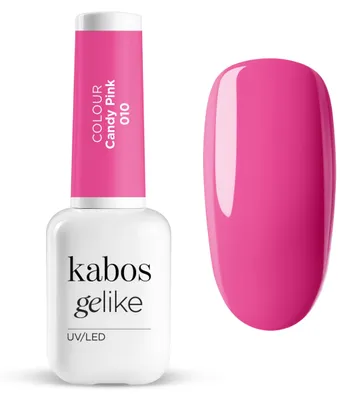 Productafbeelding van Kabos UV/LED Nagellak Hybride lak Gelike 010 Candy Pink 8 ml