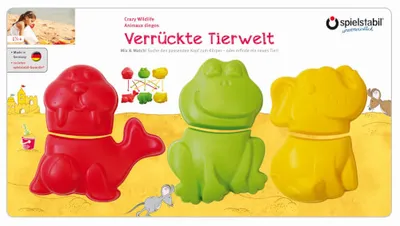 Produktbild von Spielstabil Gekke dierenwereld 6 - delig