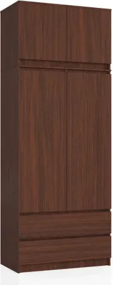 Produktbild von Kleiderschrank mit 90 cm Auszug LOTA - Wenge