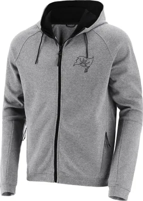 Produktbild von NFL Tampa Bay Buccaneers Hoody Jacke Mono Premium Graphic hooded Sweater Grau (L)